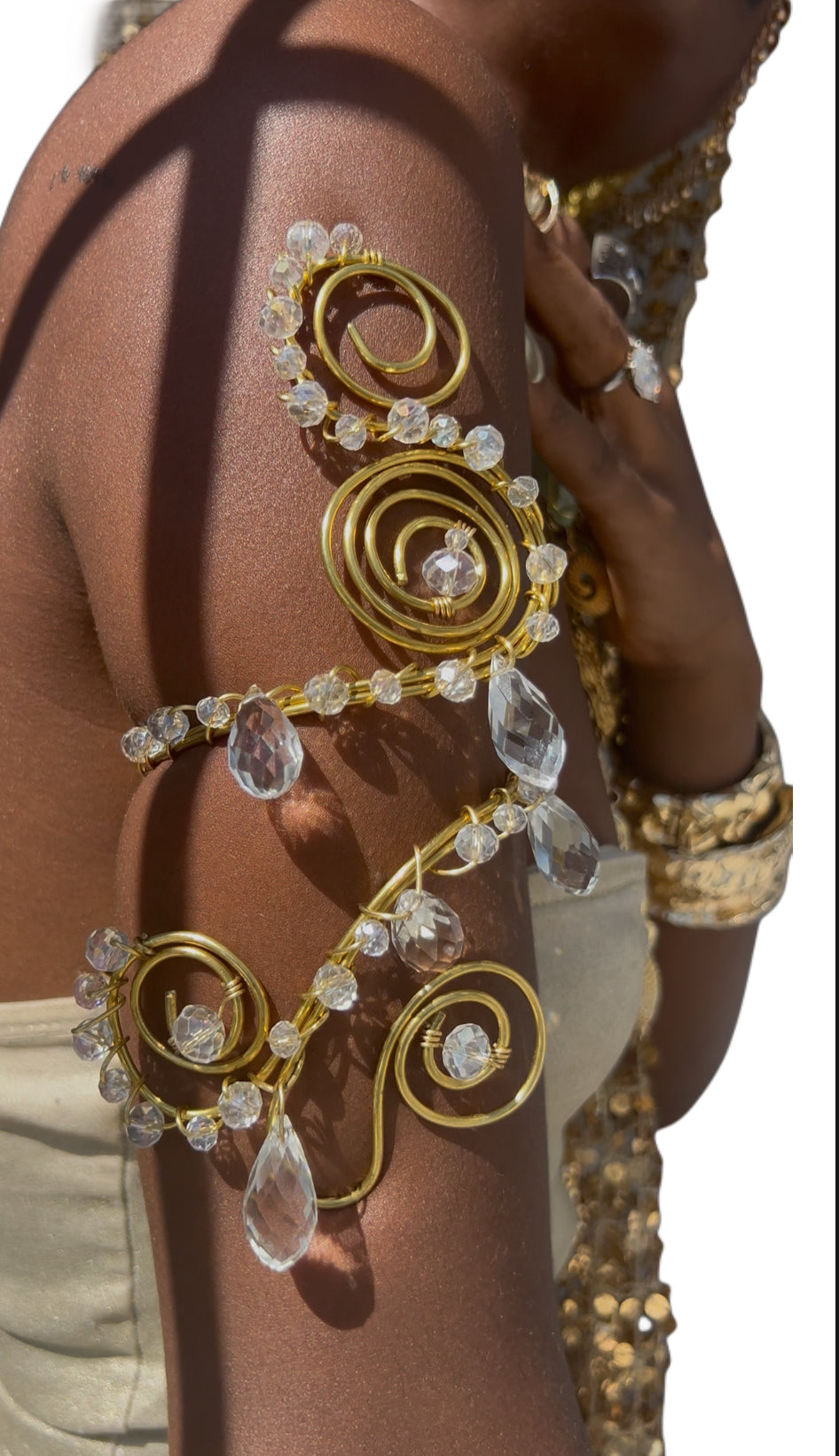 Golden Swirl Drip
