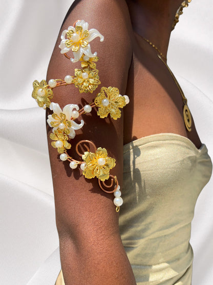 Copper pearl blossom