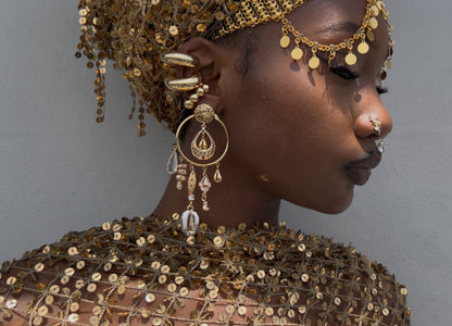 There she glows again earrings