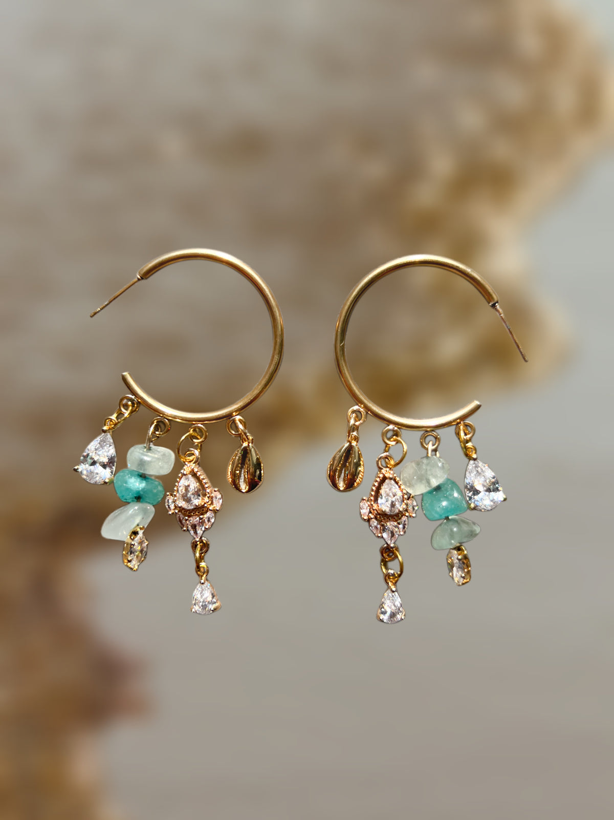 Amazonite earrings