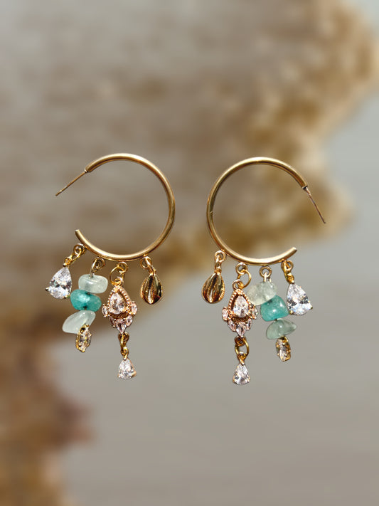 Amazonite earrings