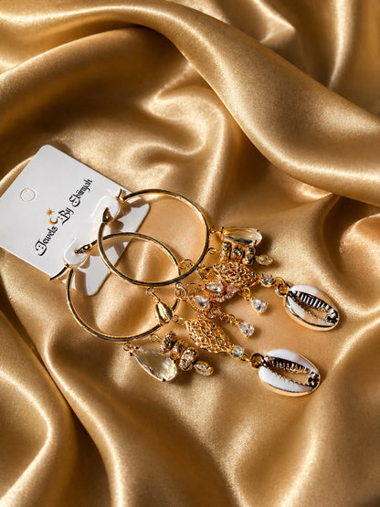 There she glows again earrings