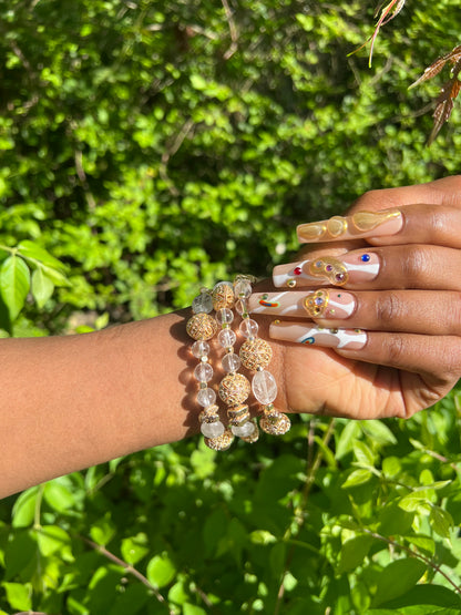 Clear Quarts Bracelet