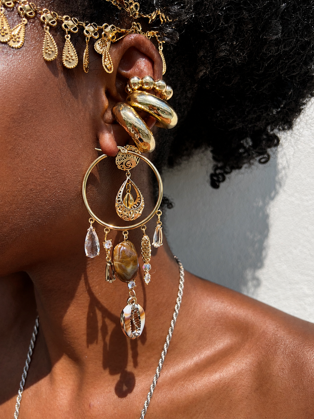 Bronzed Shell Goddess