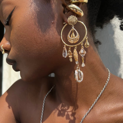 There she glows again earrings
