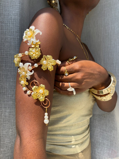 Copper pearl blossom