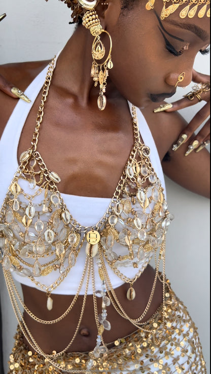 Nubian cowrie drip